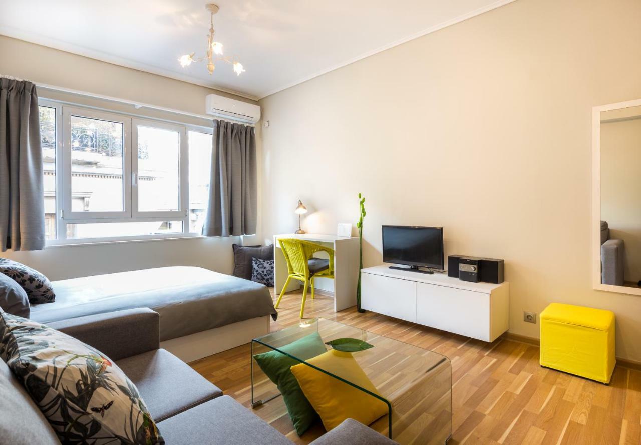 Exceptionally Located Studio Apartment Athens Luaran gambar
